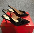 Red Bottom Heels With Bow