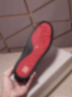 Sparkle Black Red Bottoms