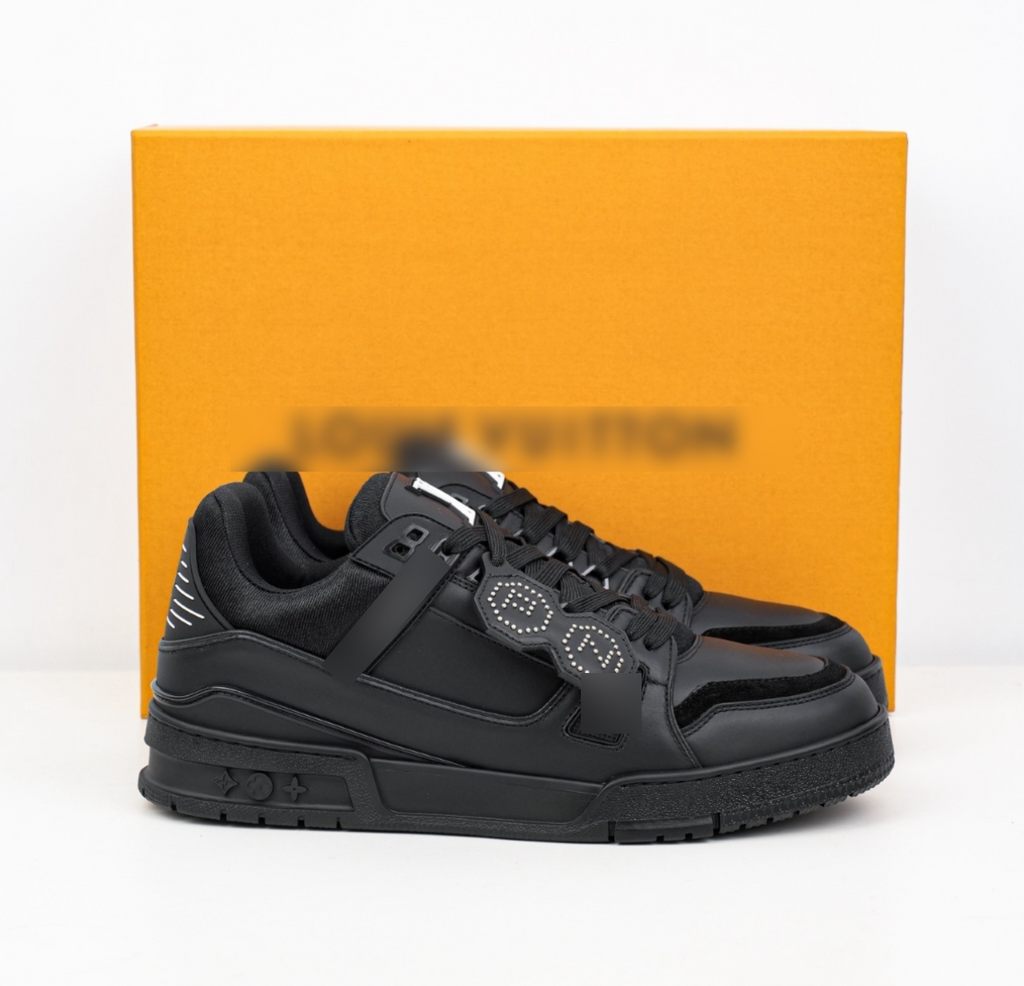 Black L1V Trainers